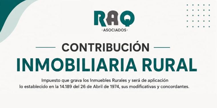 Contribución Inmobiliaria Rural 2026